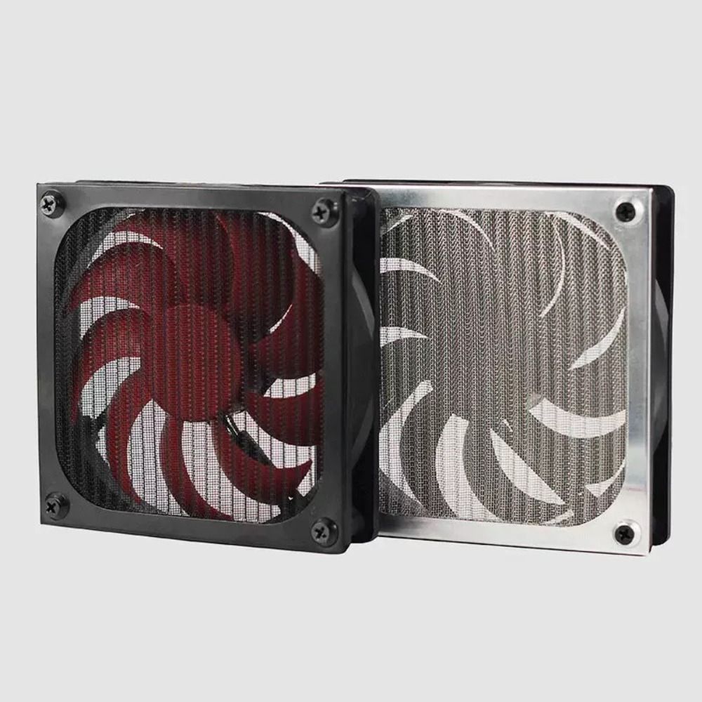Dust Filter Pc - Netzabdeckung Rostschutz Computer-Lüfterfiltergitter Aluminium Silber Schwarz