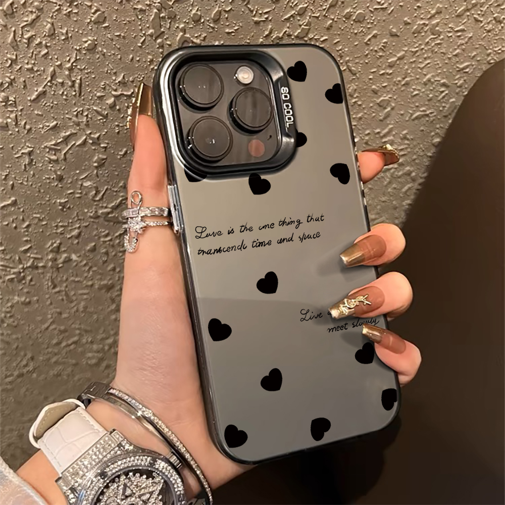 Matte Pc Case - Modische Niedliche Herzförmige Handyhülle für Xiaomi