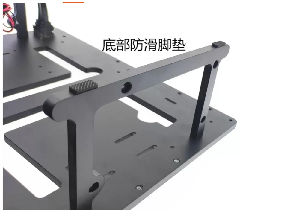 Aluminum Open Frame Test Bench Water Cooling - Mini-ITX-MATX-ATX-Open-Frame-PC-Gehäuse, Wasserkühlungs-Testbank mit USB-3.0-Anschlüssen für Hardware-Tests