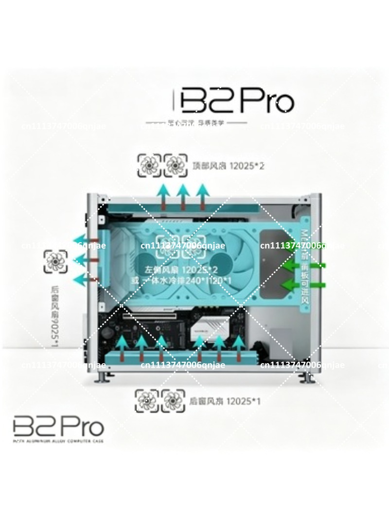 B2 Pro Voll-Aluminium MATX Geh – Atx Case Bewertung und Preis